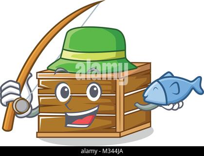 Fishing crate Stock Vector Images - Alamy