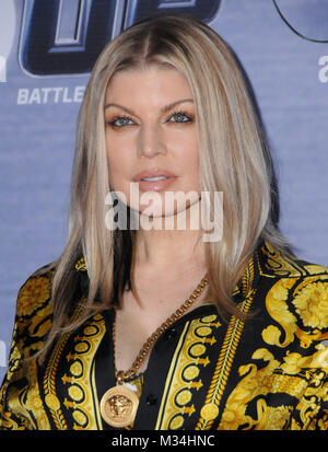 West Hollywood, CA, USA. 8th Feb, 2018. 08 February 2018 - West Hollywood, California - Fergie. The Four: Battle For Stardom season finale viewing party held at Delilah. Photo Credit: Birdie Thompson/AdMedia Credit: Birdie Thompson/AdMedia/ZUMA Wire/Alamy Live News Stock Photo