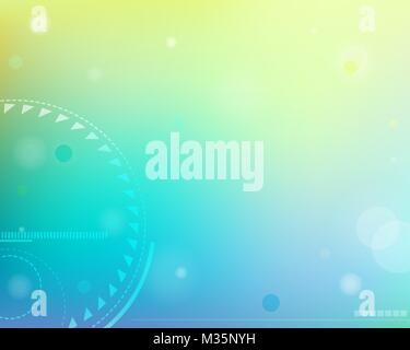 Abstract Colorful Technology Background Vector Illustration Stock Vector