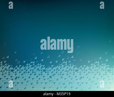 Abstract Blue Technology Background Vector Illustration. Stock Vector
