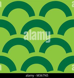 Trendy vector pattern, green abstract background, geometric hipster design Stock Vector