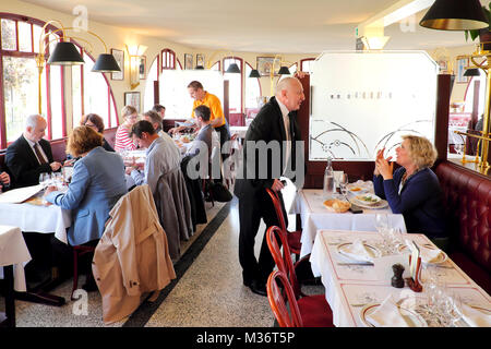 La brasserie du Boulingrin, Reims, Marne, France Stock Photo