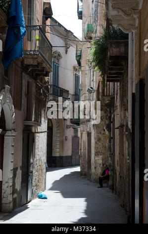 Italy. Apulia, Taranto. Old town Istoric center Stock Photo