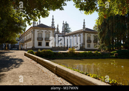 Casa de Mateus palace, Vila Real, Portugal, Europe Stock Photo