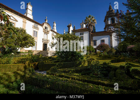 Casa de Mateus palace, Vila Real, Portugal, Europe Stock Photo