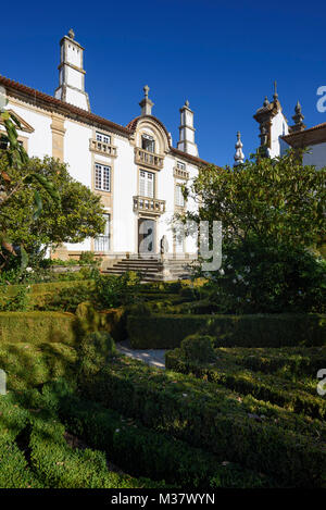 Casa de Mateus palace, Vila Real, Portugal, Europe Stock Photo