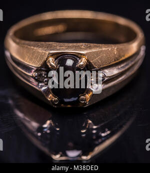 ring demonstrating depth of field Stock Photo