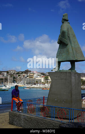 Mindelo, Cape Verde Stock Photo