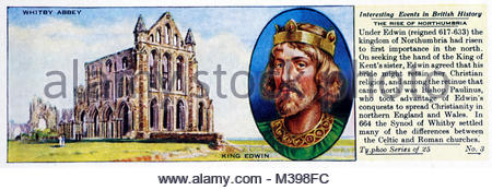 Interesting Events in British History - The Rise of Northumbria Stock Photo