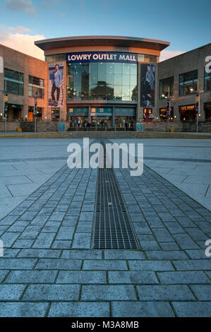 The Lowry Outlet Mall, Salford Quays, Greater Manchester, England, UK Stock Photo