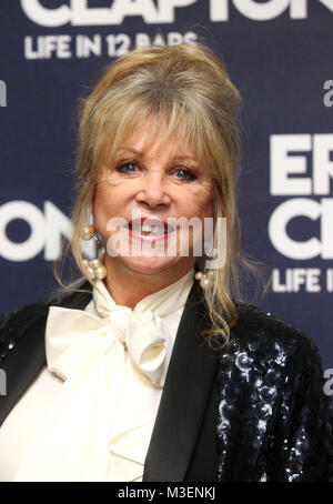 attends Eric Clapton: Life in 12 Bars Premiere and BFI Southbank, London  Featuring: Pattie Boyd Where: London, United Kingdom When: 10 Jan 2018 Credit: Danny Martindale/WENN Stock Photo