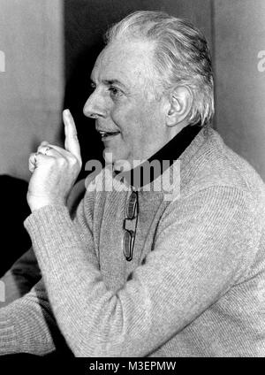 DARIO FO Italian author and director 1982 Stock Photo