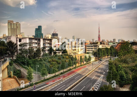 Roppongi Hills Tokyo, Japan taken in 2015 Stock Photo