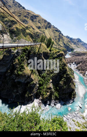 Skippers Canyon Queenstown New Zealand taken in 2015 Stock Photo