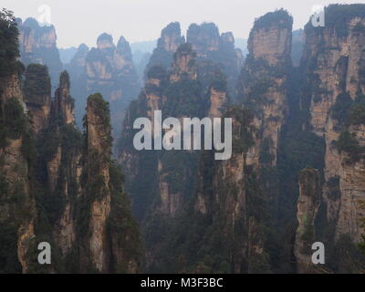 Montain who inspred the Avatar movie Stock Photo