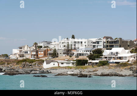 Yzerfontein coastal town and resort on the West Coast of South Africa. December 2017 Stock Photo
