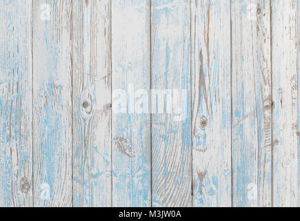 wood texture background blue and white Stock Photo