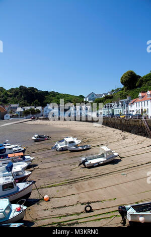 Rozel Bay, Jersey, Channel Islands, UK Stock Photo