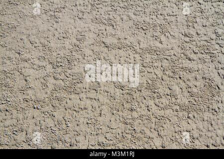 Close-up view of sand washed by sea waves, Camargue, Provence, France Stock Photo