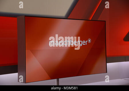Sandra Maischberger in der ARD-Talkshow maischberger im ...