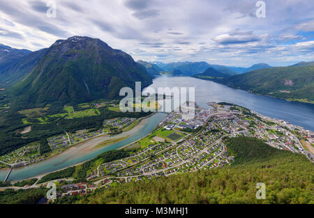 Rampestreken Norway taken in 2017 Stock Photo