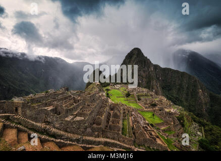 Machu Picchu Peru taken in 2015 Stock Photo