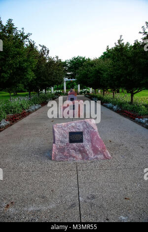 Sioux City Park and Memorial taken in 2015 Stock Photo
