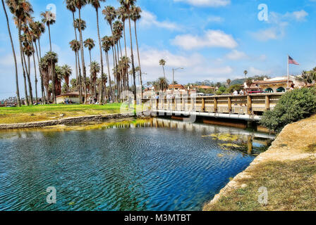 Santa Barabara Mission Creek taken in 2008 Stock Photo