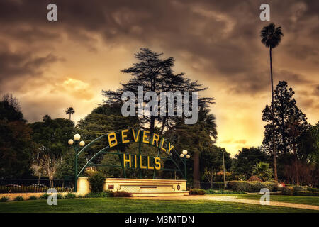 Beverly Hills USA taken in 2015 Stock Photo