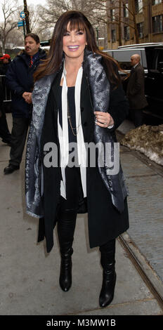 Celebrity Sightings in NYC Featuring: Marie Osmond Where: New York City