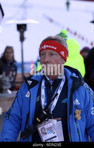 Walter Hofer (FIS-Race-Direktor) beim Neujahrsskispringen Garmisch-Partenkirchen 2017 Stock Photo