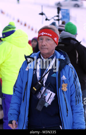 Walter Hofer (FIS-Race-Direktor), nachdenklich / grübelnd / gruebelnd Stock Photo