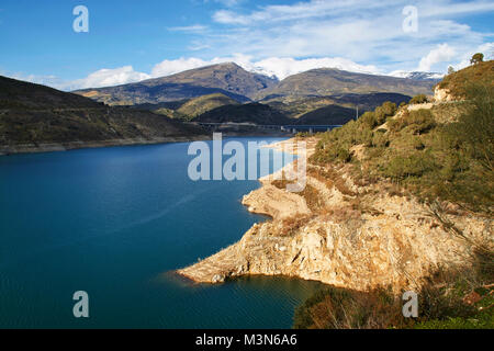 Embalse de Rules / Rules Reservoir, Andalusia, Spain Stock Photo