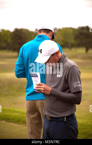 Matthew Fitzpatrick Walton Heath, Surrey, USGA Qualifying, England, United Kingdom. Credit: London Snapper Stock Photo