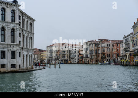 Venice Canals. Venice, Italy. February 3 2018 Stock Photo