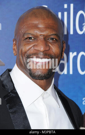 Beverly Hills, CA, USA. 11th Feb, 2018. 11 February 2018 - Beverly Hills, California - Terry Crews. 2018 Writer's Guild Awards held at The Beverly Hilton Hotel. Photo Credit: Birdie Thompson/AdMedia Credit: Birdie Thompson/AdMedia/ZUMA Wire/Alamy Live News Stock Photo