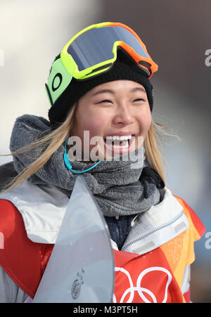 Chloe Kim of the Team Felix warms up before the 2023 MLB All-Star  Fotografía de noticias - Getty Images