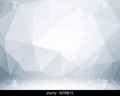 abstract vector gray low polygon background Stock Vector