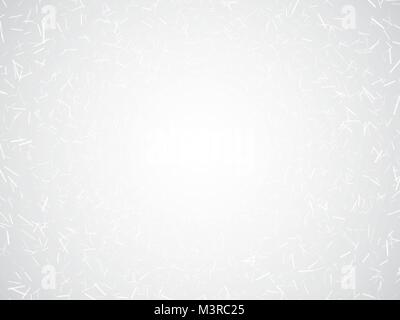 white confetti on gray background Stock Vector