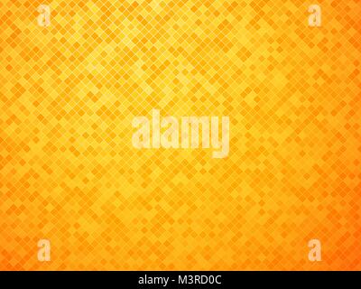 abstract lozenge orange-yellow background Stock Vector