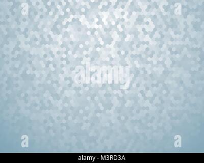 background with grey blue hexagon Stock Vector