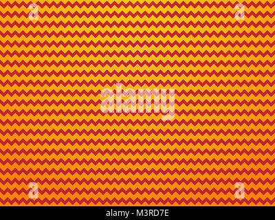 Modern yellow red zig zag background Stock Vector