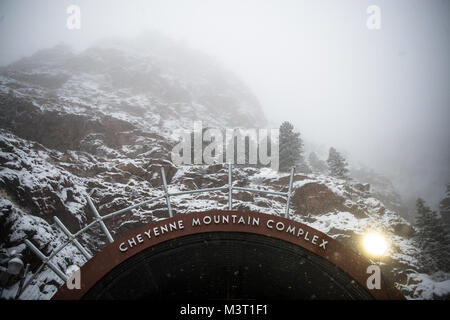 Cheyenne Mountain Complex is a military installation and nuclear bunker ...