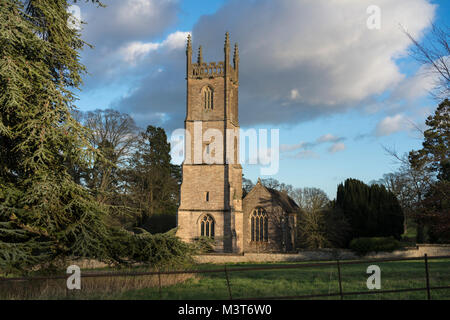 Church of Saint Leonard's, Tortworth, Gloucestershire, UK Stock Photo