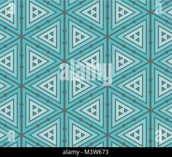 Abstract geometric seamless pattern with repeating texture Stock Vector