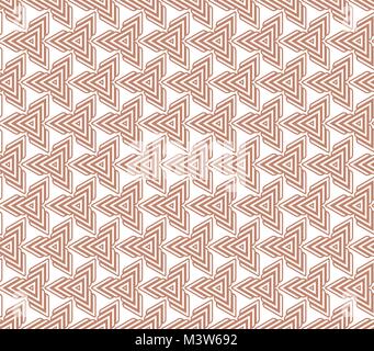 Abstract geometric seamless pattern with repeating triangles Stock Vector