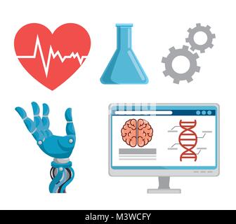 AI Technology Artificial inteligence symbol icon vector Stock Vector ...