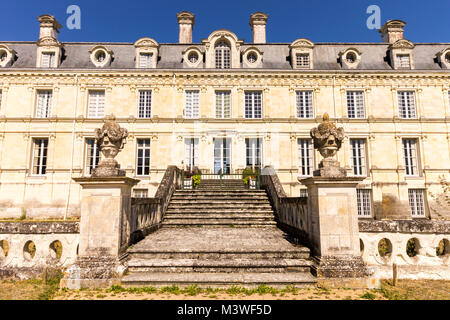 The Château de Valençay, a residence of the d'Estampes and Talleyrand-Périgord families in the commune of Valençay, Indre department, France Stock Photo