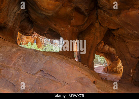 Natural rock arch, Cederberg Mountains, South Africa Stock Photo