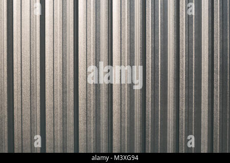 Silver Metal Roofing Sheet Texture Stock Photo